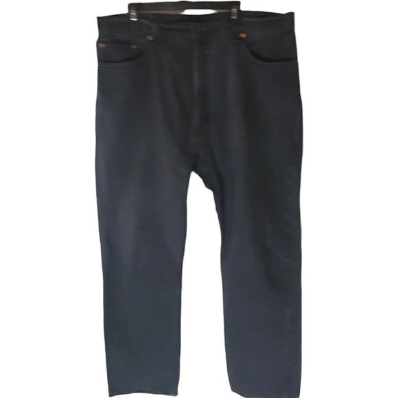 Vintage Levis 505 Jeans Mens 42X34 Black Straight Leg Regular Fit USA - Picture 3 of 8